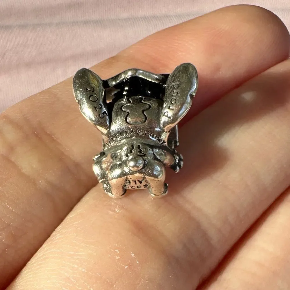 NWOT Pandora x Stitch Graduation 2025 “Proud” Silver Pandora Charm 793789C01
